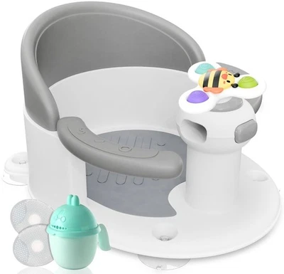 Asiento de baño para bebés de 6 meses en adelante seguro asiento de bañera para bebés y niños pequeños nuevo en caja Foto 1 de 4