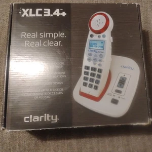 Clarity XLC3.4+ Schnurloses Telefon für verstärktes Hören 50 Dezibel - Bild 1 von 5