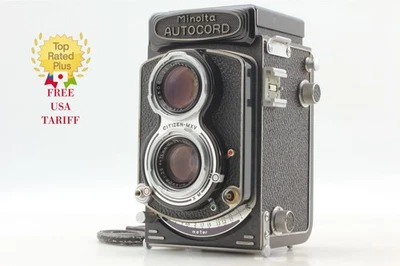 [ Near MINT ] Minolta  Autocord  6x6 TLR Film Camera Rokkor 75mm f3.5 From JAPAN - Image 1 of 4