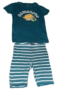Old Navy Unisex Pajama Set Short Sleeve Shirt & Shorts Kids Size Medium (8) - Picture 1 of 14