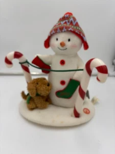 Hallmark Weihnachten animierte musikalische Jingle Pals Schneemann & Welpe 2017 - Bild 1 von 4