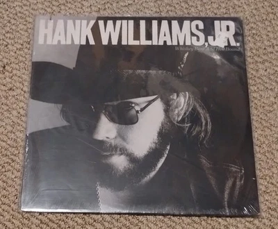 HANK WILLIAMS JR Whiskey Bent and Hell Bound 1979 NEW SEALED ELEKTRA LP 6E-237 - Image 1 of 2