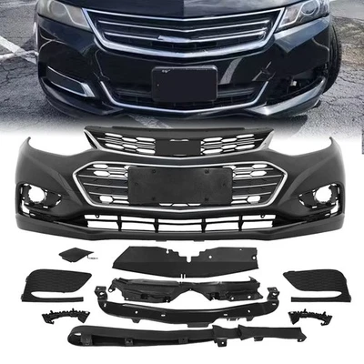 Front Bumper Cover Upper Lower Grille Grill For 2016-2018 Chevrolet Chevy Cruze Foto 1 de 4