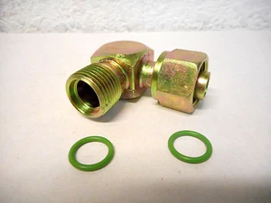 MALE INSERT O RING TO FEMALE O RING #10,90 DEGREE A/C ADAPTER FTG,2678/35-12678  - Picture 1 of 3