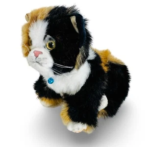 MY TWINN Poseable Pets Calico Gatto Peluche Compagno - Foto 1 di 15