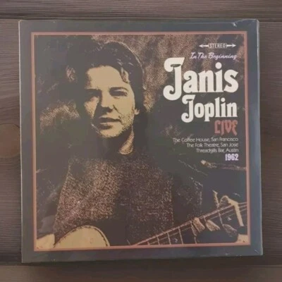 Janis Joplin, In the Beginning - Live: San Francisco, San Jose & Austin Vinyl LP - Image 1 of 2