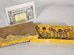 Meccano Dinky Toys • No 771 International Road Signs Metall • England • 50er Jahre - Bild 1 von 9