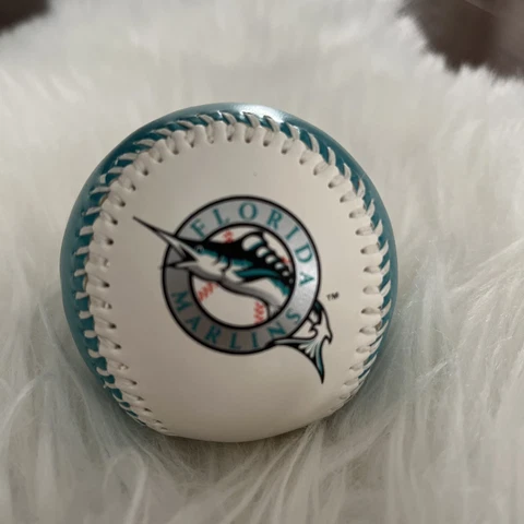 Florida Marlins baseball ball Teal/White Fotoball Great condition Cover