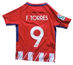 Nike Fernando Torres Atletico Madrid 2017/2018 Home Trikot YOUTH KINDER S - Bild 1 von 4