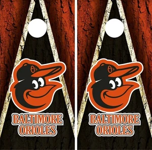 Baltimore Orioles Cornhole Board Vinyl Wrap - Decal Sticker - Picture 1 of 2