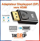 DP to HDMI Converter for PC TV Big Displayport Male to 4K Video Female Adapter