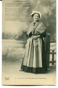 CPA - Carte Postale - Folklore - Costumes de Savoie (M8150) - Picture 1 of 2