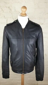 ALL SAINTS "Jack Bomber" Herren Lederjacke Größe: Small sehr guter Zustand - Bild 1 von 11