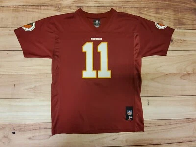 NFL - VNTG ALTERNATE WASHINGTON REDSKINS JERSEY WFT JACKSON RED - YOUTH BOYS XL - Image 1 of 4