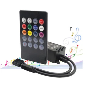20 teclas control de música hogar fiesta RGB 3528 5050 LED tira de luz controladores RGB - Imagen 1 de 12