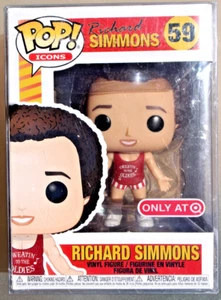 Funko Pop! Icons: Richard Simmons #59 TARGET EXCLUSIVE with protective case - Picture 1 of 7