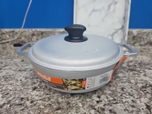 IMUSA 2.6 Quart Traditional Natural Made in Colombia Caldero with Lid - Picture 1 of 4