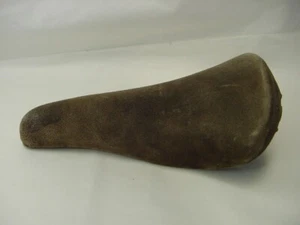 VTG VETTA BROWN LEATHER SEAT SADDLE MADE IN ITALY - Picture 1 of 8