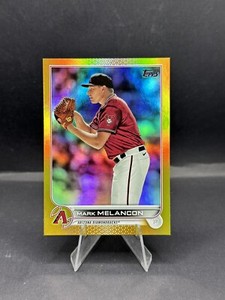 2022 Series 2 Base Gold Foil #592 Mark Melancon Arizona Diamondbacks