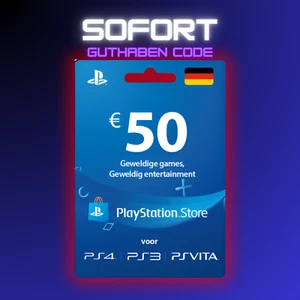 PlayStation Network 50€ PSN Guthaben Code - Automatische Lieferung per Nachricht - Bild 1 von 1