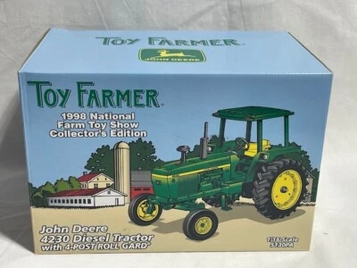 1998 National Farm Toy Show ERTL John Deere 4230 Diesel Farm Tractor, 1/16, NIB - Image 1 of 2