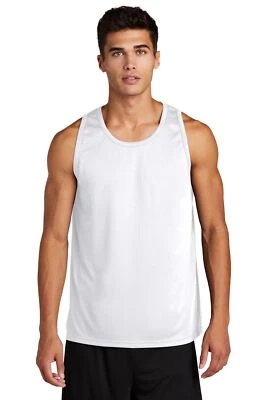 Camiseta sin mangas Sport-Tek Dri-Fit ligera que absorbe la humedad ST356 para hombre Foto 1 de 3