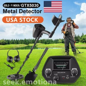 Detector de Metales Búsqueda Sensible Profunda Oro Excavadora Cazador Set con Pala para Auriculares - Imagen 1 de 9
