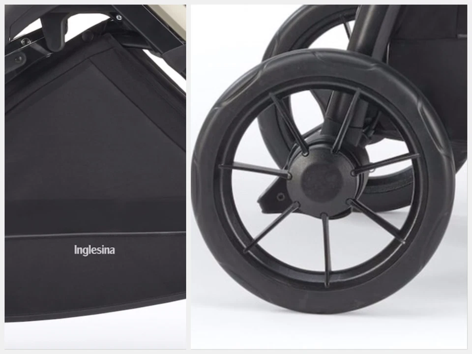 Inglesina Electa ricambi: Ruote, Corrimano, Cestello - Immagine 1 di 1