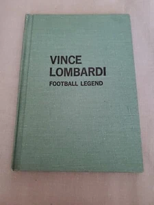 Vince Lombardi Football Legend (HC, 1975) by Les Etter Packers (Vtg Youth Book) - Imagen 1 de 11