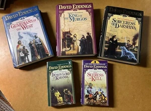 DAVID EDDINGS: THE MALLOREON -- BOOKS 1, 2, 3, 4, 5 -- FULL SET, HC/PB Mix - Bild 1 von 11