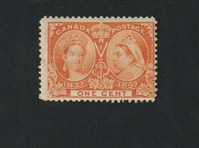EDSROOM-9434 Canada 51 H 1897 Jubilee Bright Orange Color CV$30 - Image 1 of 2