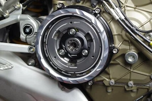 Kbike clear clutch cover with pressure plate and spring for Ducati Panigale - Picture 1 of 12
