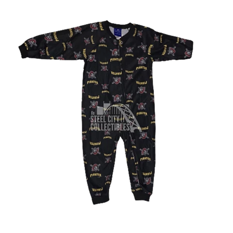 Pittsburgh Pirates MLB Toddler Black One-Piece Sleeper Cover