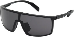 Adidas Black Shield Sport Sunglasses w/ Adjustable Nose Pads - SP0004 01A 00 - Picture 1 of 3