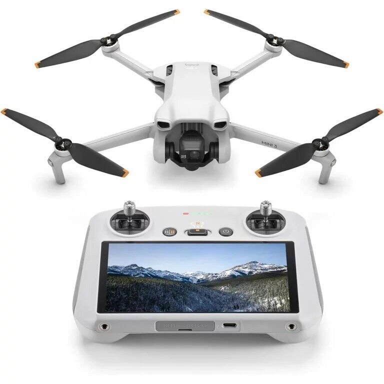 DJI Mini 3 Camera Drone (with RC Remote)