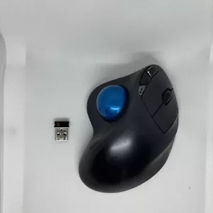 Logitech M570 Wireless Trackball Mouse w/ Dongle Tested Works - Bild 1 von 2