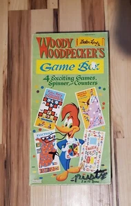 Vintage Rare Board Game Woody Woodpecker's Game Box - Complete - 1964 - Picture 1 of 7