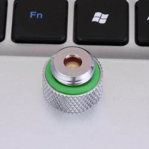 G1/4 Gewinde Entlüftungsventil Auto Auspuff Anschluss Stecker für PC Wasserkühlung UK - Bild 1 von 4