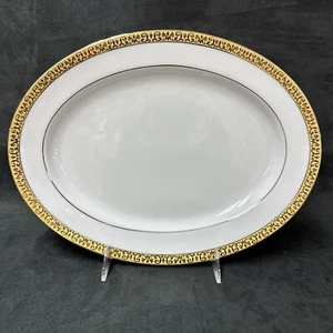 Royal Gallery GOLD BUFFET Platter 13 3/4 Inches - Picture 1 of 6