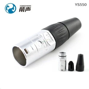1Pcs Yongsheng YS550 Waterproof Sheath RJ45 Network Plug XLR Sheath NE8MC-1 HIFI - Picture 1 of 7