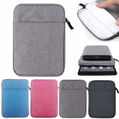 Canvas Tablet Sleeve Pouch Bag Case For iPad mini 1/2/3/4 Air/Air2 Pro Tablet AU - Image 1 of 4