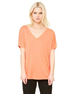 Bella + Canvas 8815 Women Slouchy V-Neck T-Shirt - Picture 1 of 6