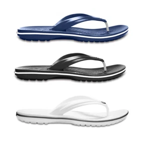 Crocs Adults Mens Womens Crocband Lightweight Summer Toe Post Sandals Flip Flops - Picture 1 of 13