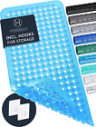  Bathtub Mat Anti-Slip Skin Sensitive 34.5 X 15.5 Inches, INCL. Hooks for Hangin