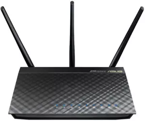 ASUS RT-AC66U B1 AC1750 Dual-Band Router - Used, Working, No Power Supply - Picture 1 of 9