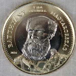 **NEW**UNGARN /HUNGARY_200 Forint 2024_Lajos Batthyány_Bi-Metall_unc - Picture 1 of 4