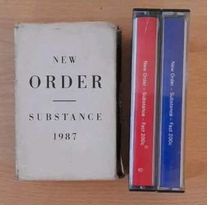 New Order - Substance Factory Double Cassette Album In Slipcase FACT200C - Picture 1 of 6