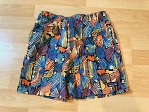 Patagonia Kids Baggies Shorts 5'' Lined Joy Pitch Blue Size Medium New NWT - Picture 1 of 5