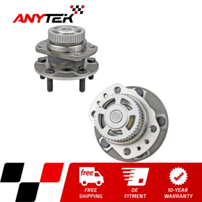 Cojinete de cubo de rueda trasera de 2 piezas para caravana 1996-2000 Town&Country 2x2 Exc. Rueda 14" Foto 1 de 4