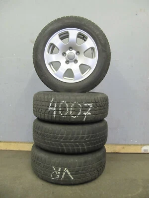 Winterkomplettsatz  Audi A4 original Alufelge 7,5x15ET39  Hankook  195/65R15 91T - Bild 1 von 2